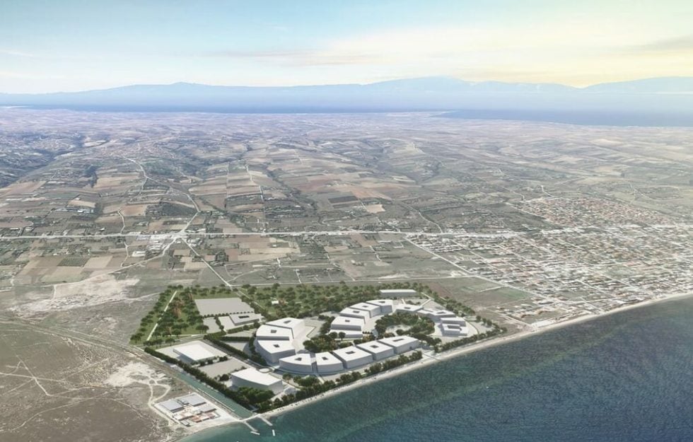 Η μακέτα του Τεχνολογικού Πάρκου Thess INTEC πάνω στο «φιλέτο» του παραλιακού μετώπου